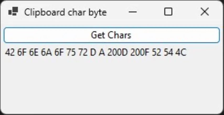 Application screenshot