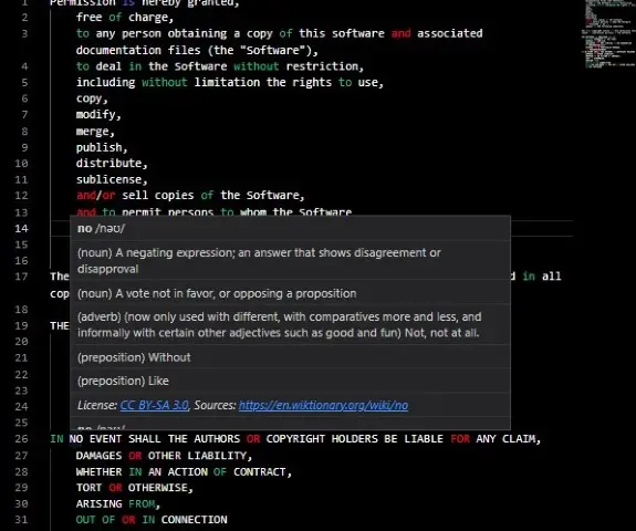 Application screenshot